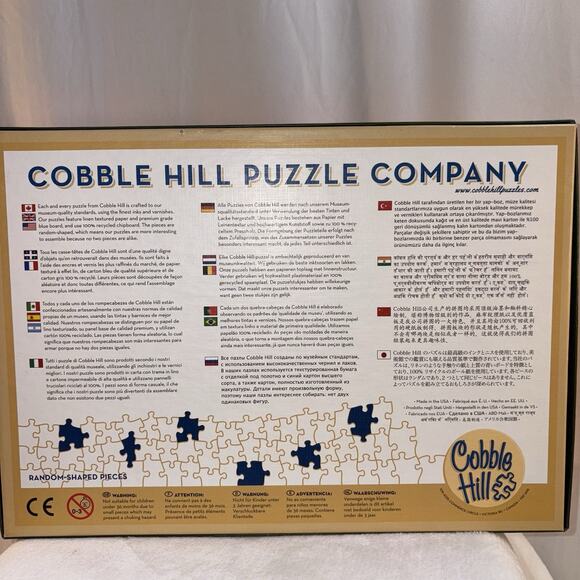 Two for the Road 1000 Piece Jigsaw Puzzle by Cobble Hill Motorcycles Sealed NEW - Picture 5 of 5